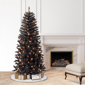 Puleo International 7ft. Pre-Lit Black Carson Pine Christmas Tree - image 2