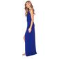 Juniors Emerald Sundae Starburst High Slit Maxi Sheath Dress - image 4
