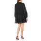 Womens Cece Long Sleeve Clip Dot Tier Babydoll Dress - image 4