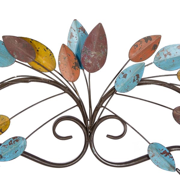 9th & Pike&#174; Tree Wall Art with Distressed Leaves Wall Decor