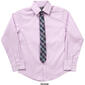 Boys &#40;8-20&#41; Van Heusen Dress Shirt & Clip On Plaid Tie - image 2