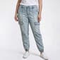 Juniors Plus Madden Girl Denim Cargo Joggers - image 1