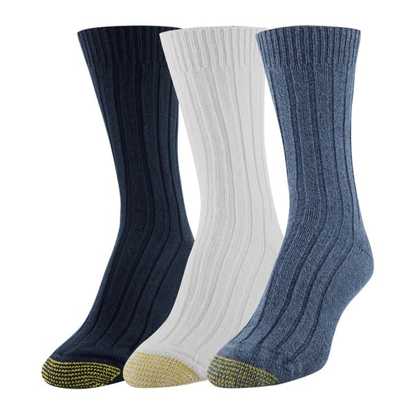 Womens Gold Toe&#40;R&#41; 3pk. Weekender Crew Socks - image 