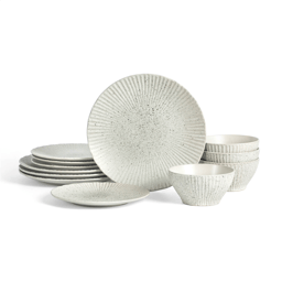 Stone Lain Arlo 12pc. Stoneware Dinnerware Set