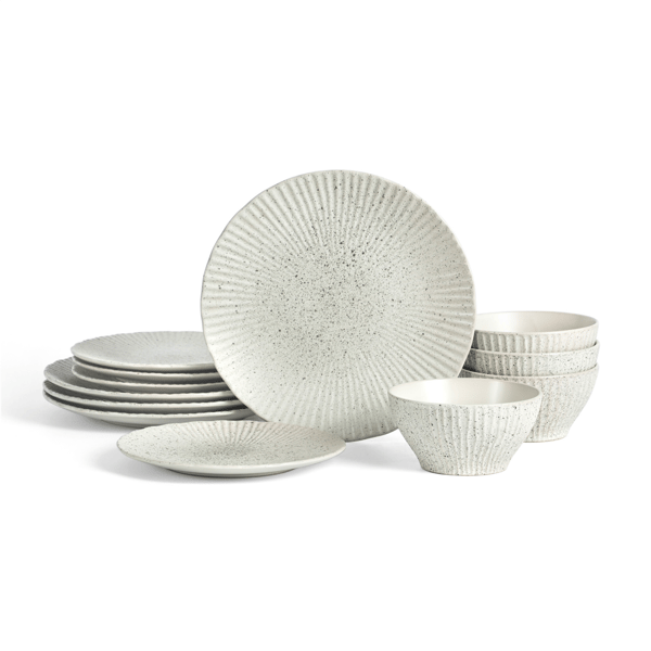 Stone Lain Arlo 12pc. Stoneware Dinnerware Set - image 