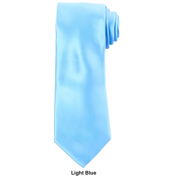 Mens Perry Ellis Sateen Solid Tie