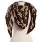 Womens Steve Madden Leopard Triangle Scarf - image 1