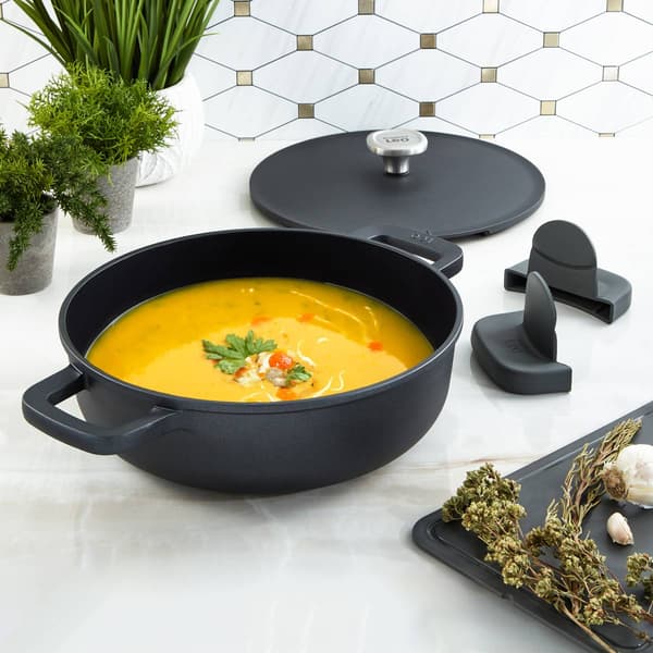 BergHOFF Phantom Nonstick 11in. Ceramic Covered Saute Pan