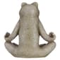 Hi-Line Gift Frog Sitting in Lotus Position Garden Statue - image 6