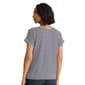Petite Jones New York Short Sleeve Side Tie Stripe Blouse - image 2