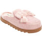 Womens Dearfoams Harlee Knit Scuff Slippers with Bows - image 1