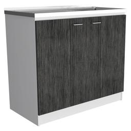 FM FURNITURE Oklahoma Two-Tone Utility Sink & Cabinet