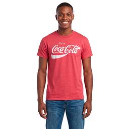 Young Mens Enjoy Coca-Cola Vintage Graphic Tee