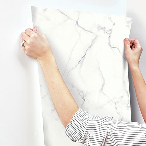 RoomMates® Carrara Marble Peel &amp; Stick Wallpaper