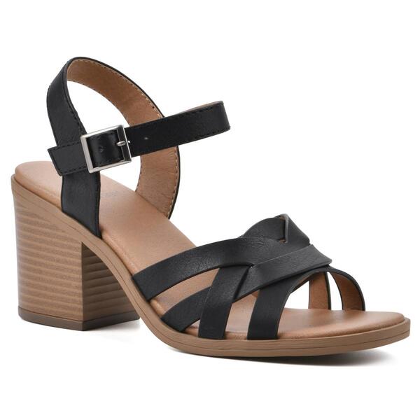 Womens White Mountain Bergen Strappy Sandals - image 