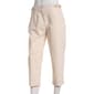 Petite Zac & Rachel Solid Functional Button Slim Leg Pants - image 1
