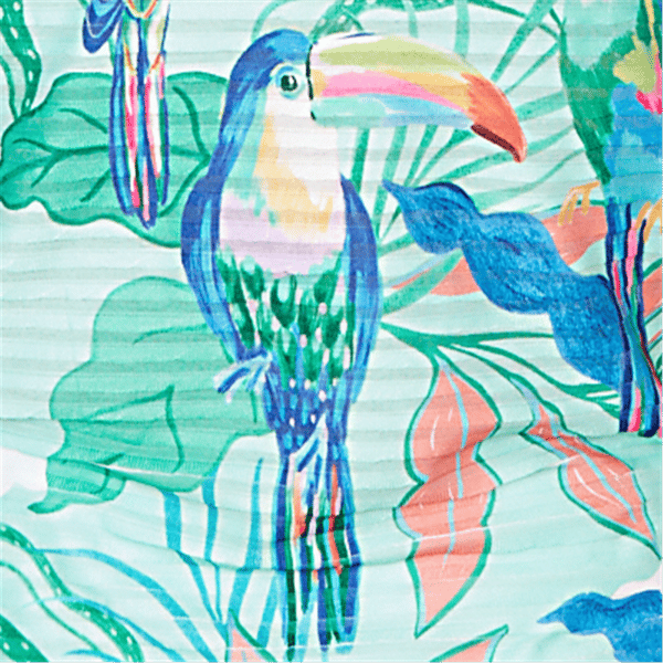 Petite Alfred Dunner Resort Living Short Sleeve Toucan Tee