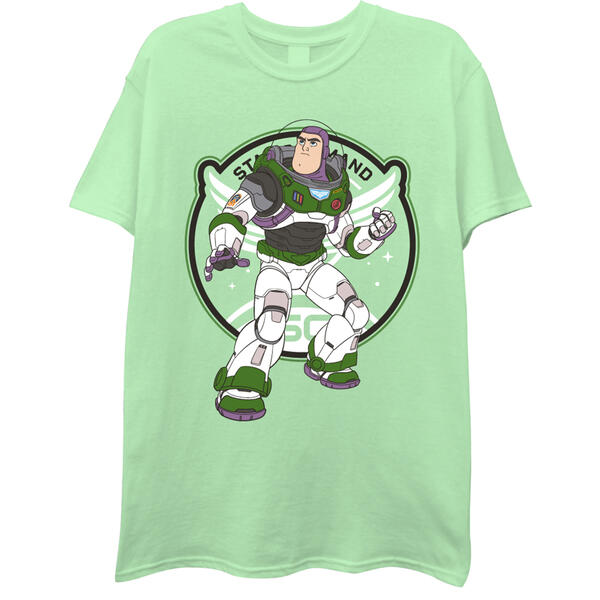Young Mens Buzz Lightyear Short Sleeve Graphic Tee - image 