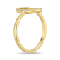 Brilliant Grown 18kt. Gold-Plated Lab-Grown Diamond Oval Ring - image 22