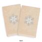 Linum Home Textiles Christmas Crystal Hand Towel Set Of 2 - image 3