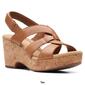 Womens Clarks® Collections Giselle Beach Wedge Sandals - image 9