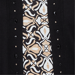 Plus Size Alfred Dunner Cityscape Medallion Two in One Sweater