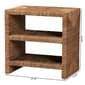 bali & pari Liza Bohemian Natural Seagrass End Table - image 9