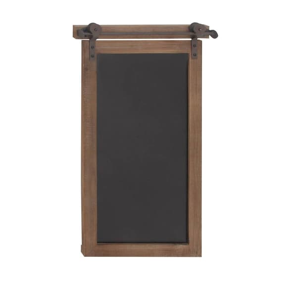 9th & Pike&#40;R&#41; Brown Farmhouse Wood And Metal Wall Decor
