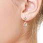 Nova Star® Lab Grown Diamond Teardrop Pendant & Earring Set - image 7