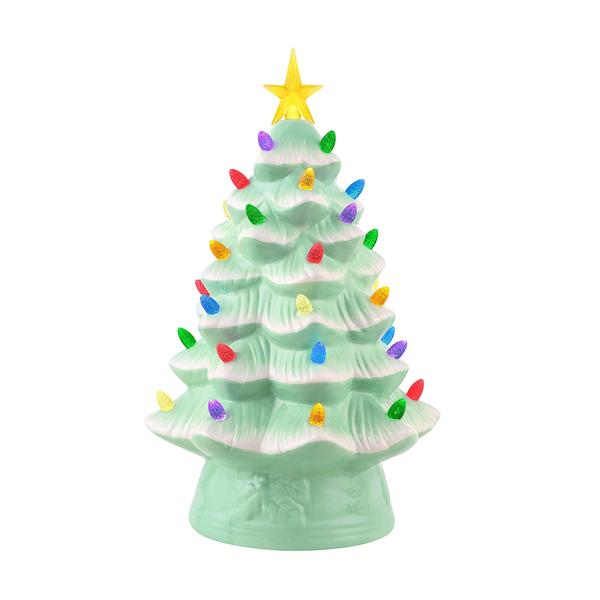 Mr. Christmas 12in. Nostalgic Seafoam Tree