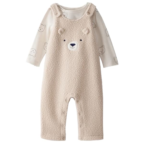 Baby Boy (3-24M) Carter''s Bear Face Boy Overall Set