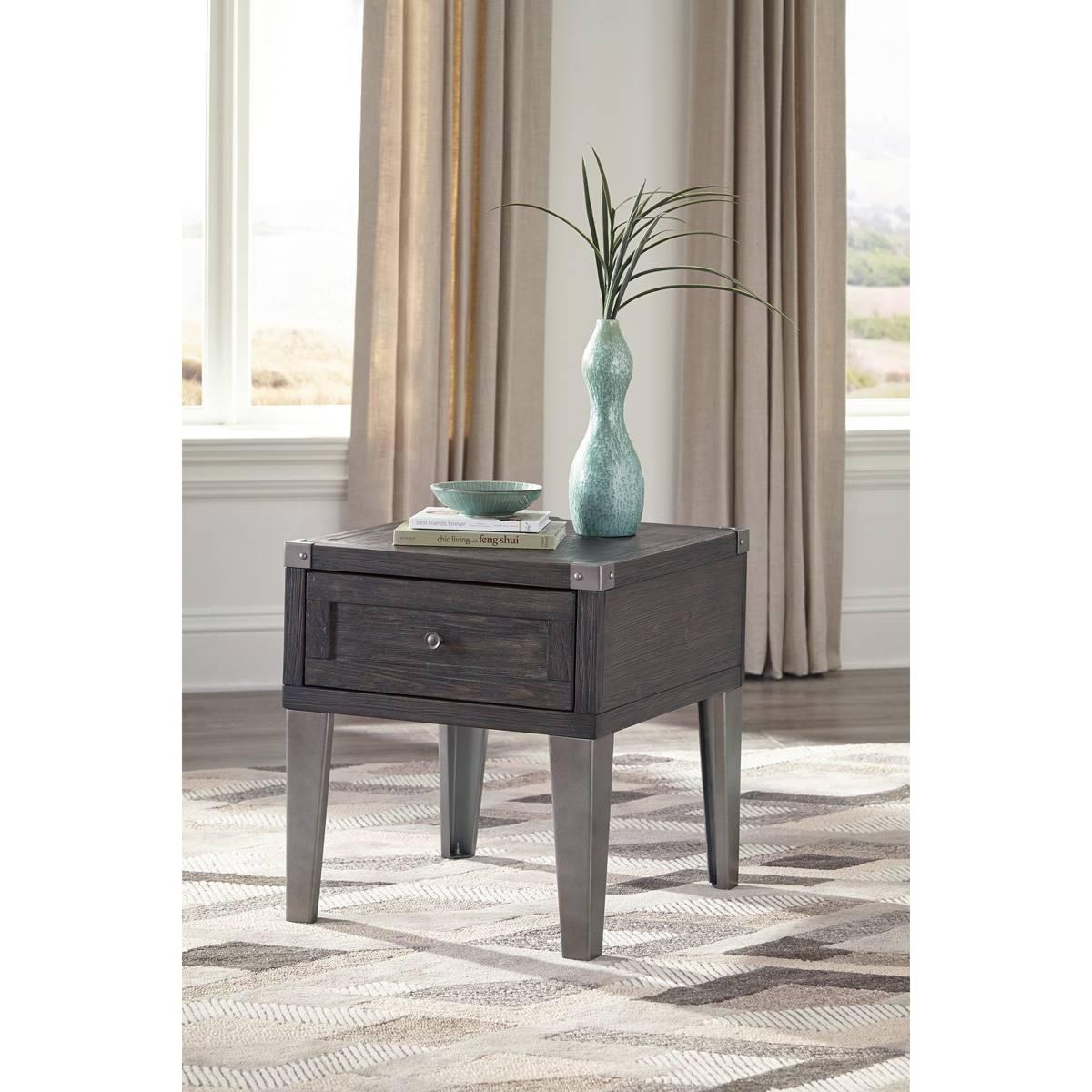 Signature Design by Ashley Todoe End Table with USB Ports