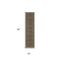 HomeRoots Brown & Beige Floral Medallion Washable Runner Rug - image 2
