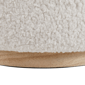 Linon Home Decor Blanche Storage Natural Sherpa Ottoman - image 4