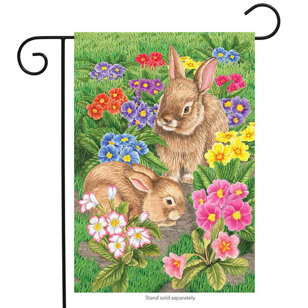Briarwood Lane Bunny Friends Garden Flag - image 
