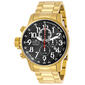 Mens Invicta IForce Chrono Black Dial Gold Watch - 28745 - image 1