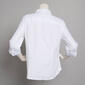 Womens Tommy Hilfiger Sport 3/4 Roll Tab Sleeve Solid Top - image 2
