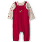 Baby Boy (6-18M) Carter''s® 2pc. Reindeer Sweater & Overalls Set - image 2