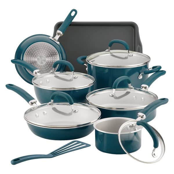 Rachael Ray 13pc. Nonstick Cookware Set