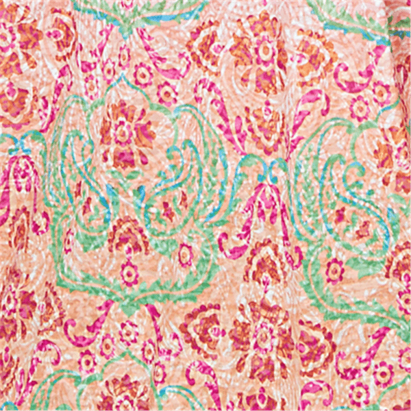 Plus Size Ruby Rd. Hothouse Florals Short Sleeve Damask Tee