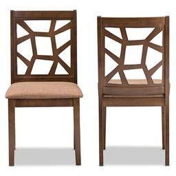 Baxton Studio Abilene Dining Chairs - Set of 2