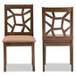 Baxton Studio Abilene Dining Chairs - Set of 2 - image 3