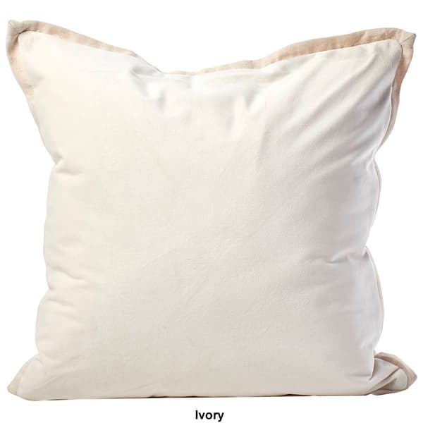 Velvet Flange Decorative Pillow - 18x18