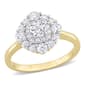 Gemstone Classics(tm) 10kt. Yellow Gold 1ctw. Moissanite Ring - image 1