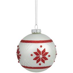Northlight Seasonal 4in. Glittered Snowflake Christmas Ornament