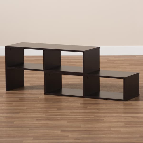 Baxton Studio Andor Adjustable 2 Piece Wood TV Stand