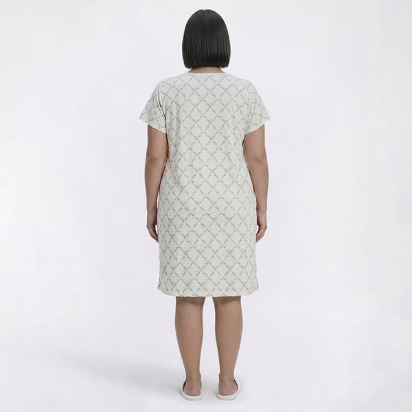 Plus Size Elizabeth & Nicole® Short Sleeve Wallpaper Waltz Gown