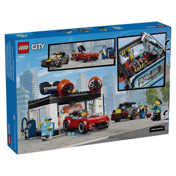LEGO® City Drive Through Car Wash Building Kit