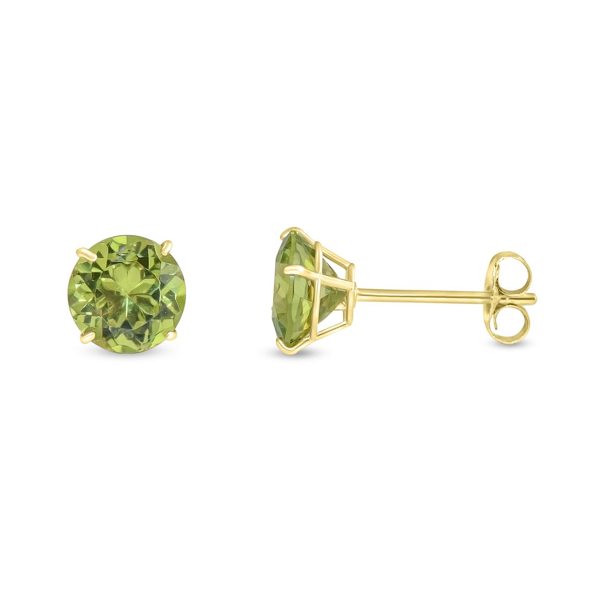 Gemstone Classics™ 14kt. 6mm Peridot Stud Earrings