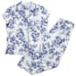 Womens Laura Ashley® Short Sleeve Floral Pajama Set - image 2